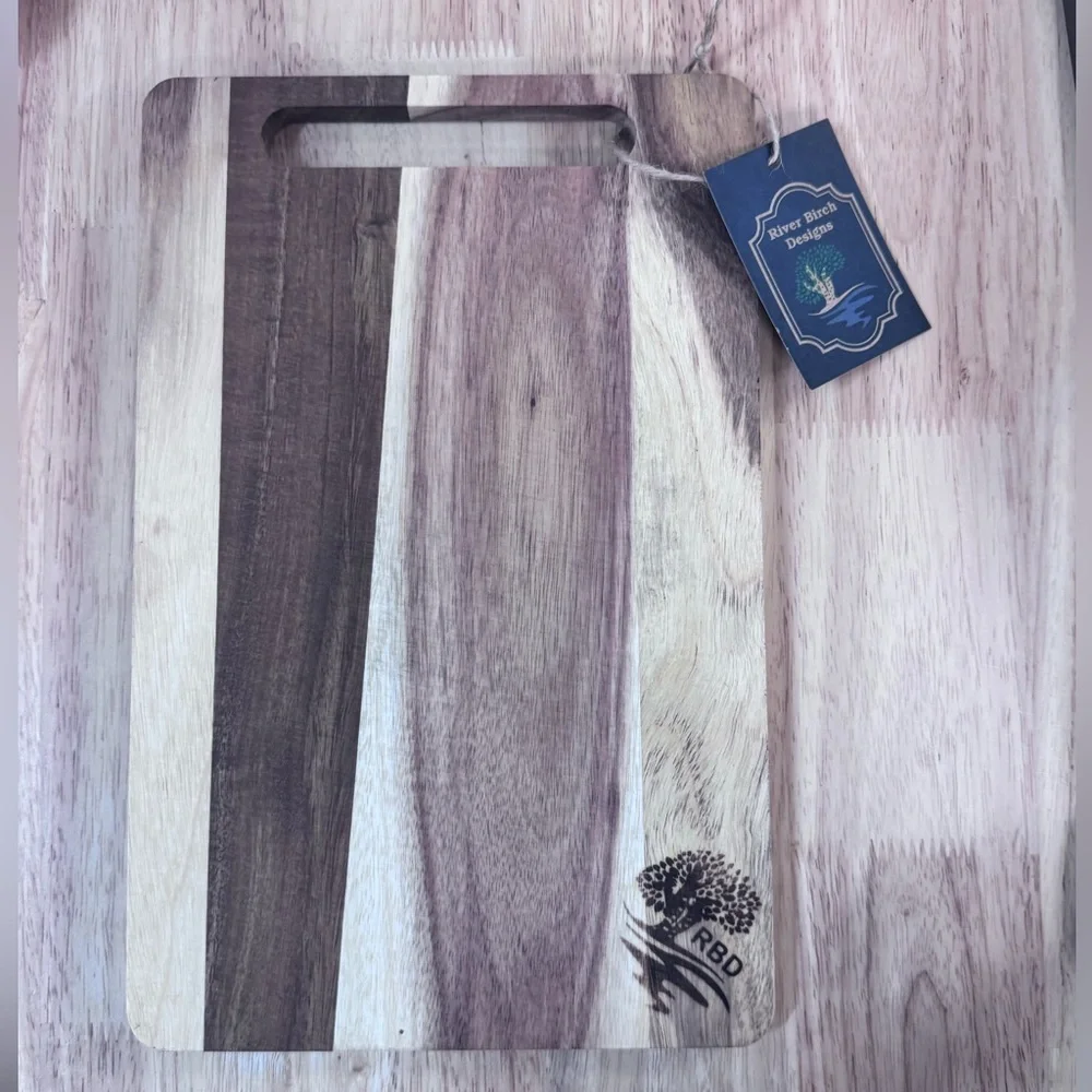 2/$50 BBQ Pig Butts Engraved Cutting Board – Acacia Wood 12” x 8” - Picture 3 of 5